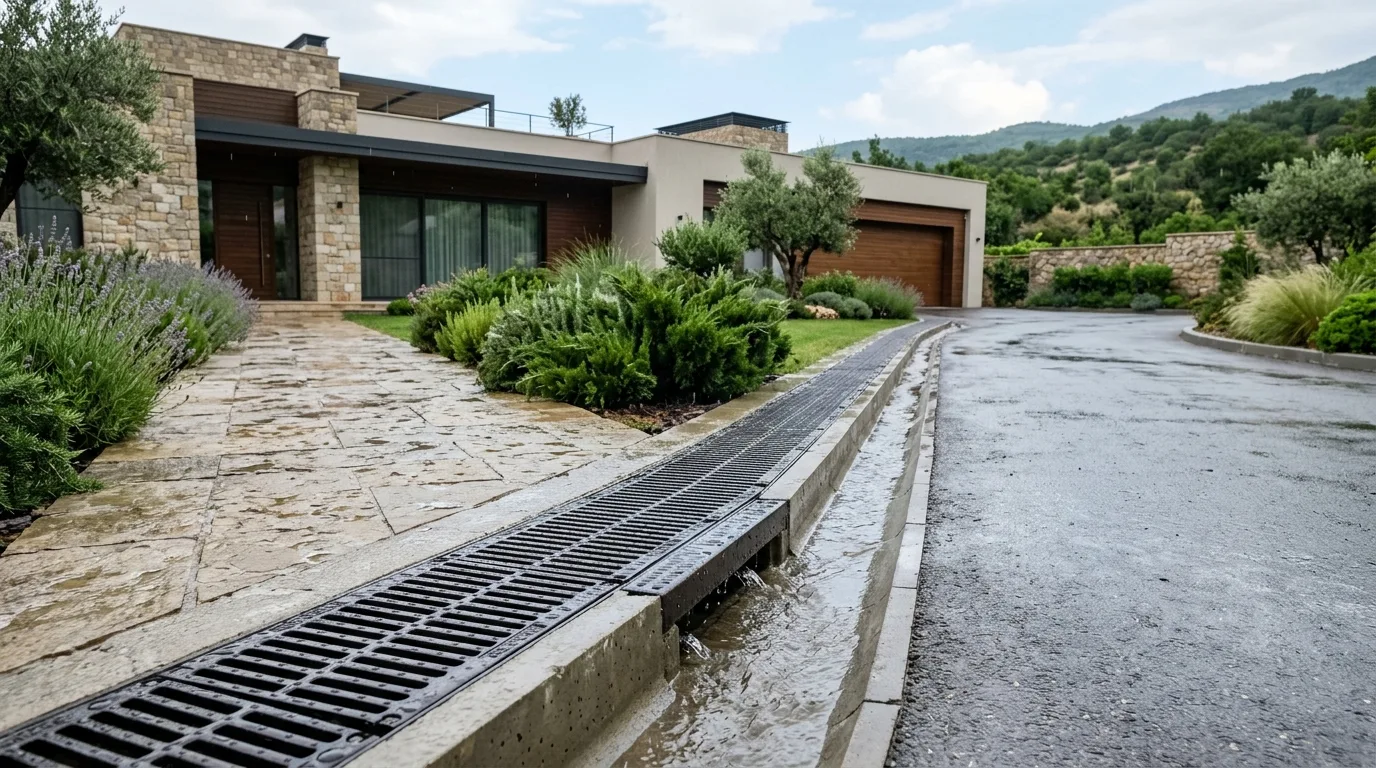 Водоотводные лотки для частного дома в Крыму: практическое руководство по выбору и монтажу